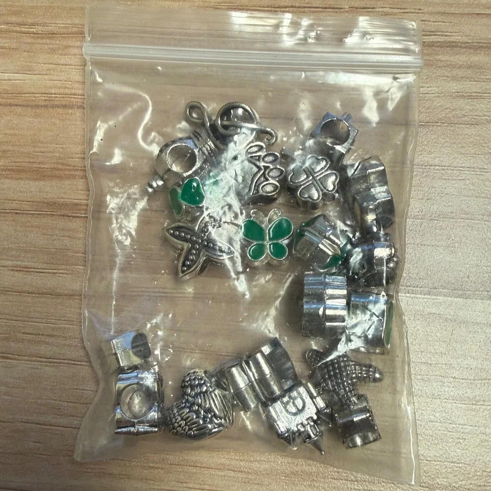 DIY Jewelry Making Kit Beads Charms Bracelet‎ Necklace Pendant Craft Supplies